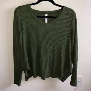 Green long sleeve